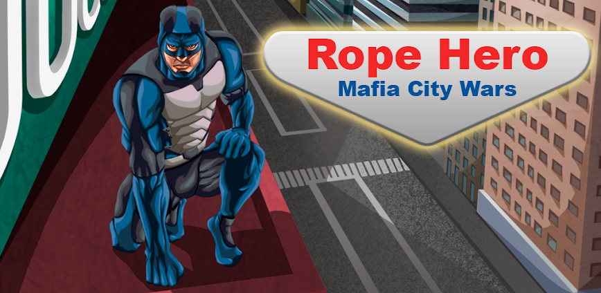 Rope Hero Mafia City Wars Mod APK 1.7.3 [Unlimited money, gems]