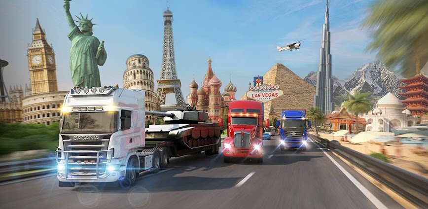Truck Simulator World v1.1.4 MOD APK [Unlimited Money]