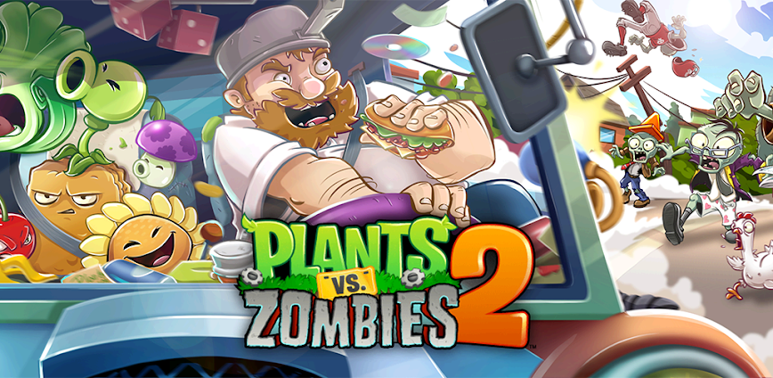Plants vs Zombies 2 v12.0.1 MOD APK [Menu/Unlimited Coins/Unlimited Gems]